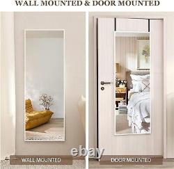 Large Full Body Mirror 47x14 Wall Mounted Mirror for Bedroom & Living Room