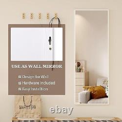 Large Full Body Mirror 47x14 Wall Mounted Mirror for Bedroom & Living Room