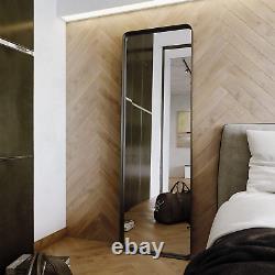 Large Full Length Body Mirror for Floor & Wall in Bedroom Metal Frame