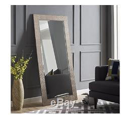 Large Full Length Floor Mirror Mosaic Leaning Lounge Bedroom Dressing Wall New