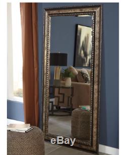 Large Full Length Floor Mirror Wall Mount Leaner Living Bedroom Antique Silver
