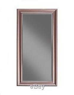 Large Full Length Leaner Mirror Rose Gold Floor Makeup Decor Mirror Wall Hang