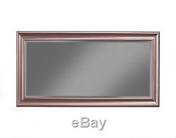 Large Full Length Leaner Mirror Rose Gold Floor Makeup Decor Mirror Wall Hang