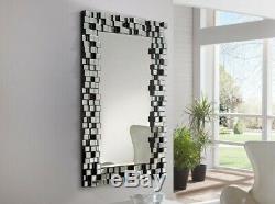 Large Full Length Modern Contemporary Wall Mirror Rectangular Glass Bedroom