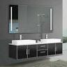 Large LED Vanity Mirror With Light Wall Makeup Bathroom Mirror by Yukon-3 Sizes