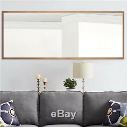 Large Mirror Floor Mirrors Full Body Length Bevelled Wall Mounted Makeup Decor