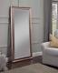 Large Mirror Full Length Leaning Wall Leaner Rose Gold Frame Lounge Bedroom