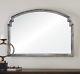 Large New 42 Aged Silver Leaf Wall Vanity Mirror Vintage Contemporary Uttermost