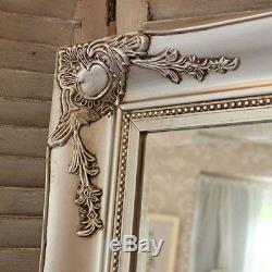 Large Ornate Silver Wall/Floor Mirror