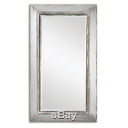 Large Oversized Aged Silver Wall Floor Mirror XL 74