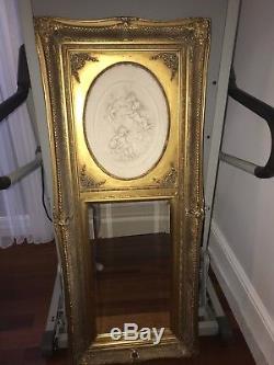 Large Rectangle Gold Gilt French antique style Wall mirror