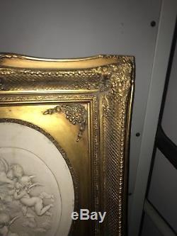 Large Rectangle Gold Gilt French antique style Wall mirror