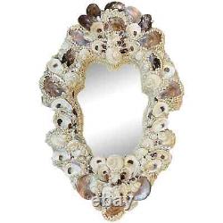 Large Rococo Style Grotto Shell Mirror