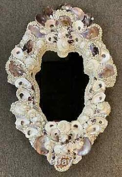 Large Rococo Style Grotto Shell Mirror