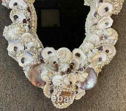 Large Rococo Style Grotto Shell Mirror