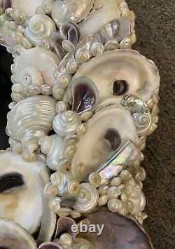 Large Rococo Style Grotto Shell Mirror