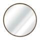 Large Round Mirror Beautiful Wall Mirror Handcrafted 27.5 Brushed Bronze