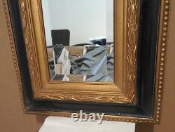 Large Solid Wood 18x20 Rectangle Beveled Custom Framed Wall Mirror