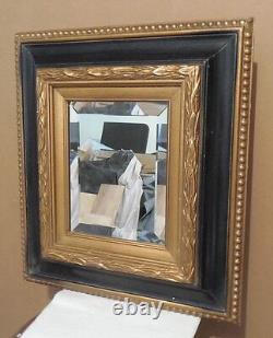 Large Solid Wood 18x20 Rectangle Beveled Custom Framed Wall Mirror