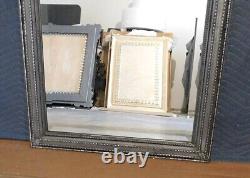 Large Solid Wood 29x41 Rectangle Beveled Custom Framed Wall Mirror