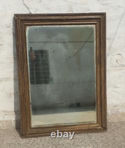 Large Vintage Wooden Framed Mirror Wall Hanging Or Floor / Home Decor / Gifts