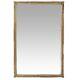 Large Wall Hanging Mirror With Bamboo Edge by Ib Laursen