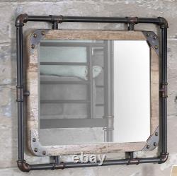 Large Wall Mirror Industrial Wall Mirror Steampunk Decor Unique Wall Mirrors NEW