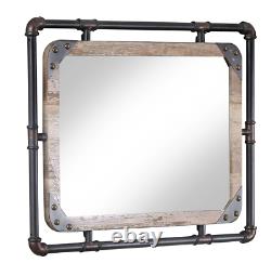 Large Wall Mirror Industrial Wall Mirror Steampunk Decor Unique Wall Mirrors NEW