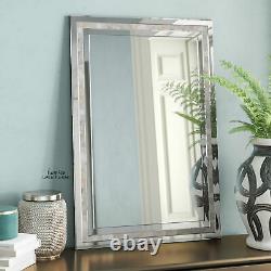 Large Wall Mirror Mother of Pearl Inlay Bathroom Vanity Living Room Home Decor