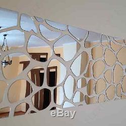 Large acrylic wall mirror decoration ROCKS 140x70cm, Bedroom, Living Room