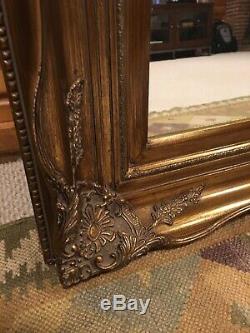 Large antique Carved wall mirror 45x57