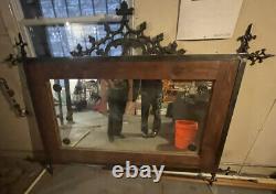 Large gothic/medieval inspired wall mirror