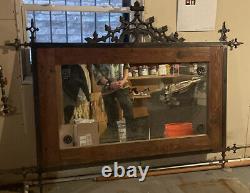 Large gothic/medieval inspired wall mirror