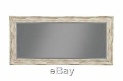 Leaning Mirror Farmhouse Leaner Shabby Chic Country Rustic Wall Mounted Large
