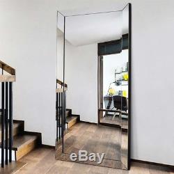Leaning Mirror Floor Length Full Body Wall Large Big For Bedroom Tall XL Glass