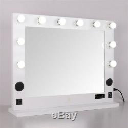 Lighted Makeup Mirror Dressing Table Dresser Desk / Wall Large for Bedroom Stage
