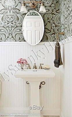 Luxury Frameless EXTRA LARGE 28 Oval Wall Mirror Vanity Bathroom Beveled Smooth
