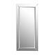 Modern Extra-Large Art Decorative Wall Mirror in Clear Finish with Glass Frame