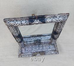 Moroccan Large Mirror, Antique HandCrafted, Wall Hanging Mirror, Rare Metal Mirror