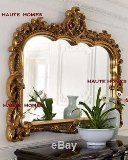 NEW HORCHOW GRAND LARGE 55 ORNATE SCROLL GOLD ornate BAROQUE WALL BUFFET Mirror