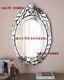 NEW Horchow LARGE 30 BEVEL VENETIAN ETCH ENGRAVE ORNATE Wall Vanity Mirror