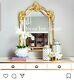 NEW LARGE 47 VICTORIAN FLORAL Scroll ORNATE Wall VANITY Mirror Gold