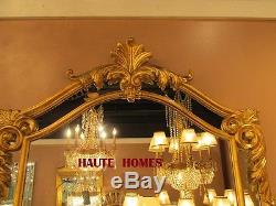 NEW LARGE 48 VICTORIAN ORNATE VENETIAN GOLD ARCH ACANTHUS VANITY WALL Mirror
