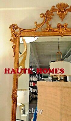 NEW LARGE FRENCH ORNATE BEVEL SCROLL GILDED GOLD 39 WALL VANITY MANTEL Mirror