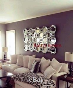 NEW LARGE GRAND 75 CHIC MODERN FLOOR Wall ART DECOR Beveled Mirror