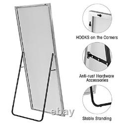 NeuType Full Length Mirror Hanging or Leaning Against Wall, Large Rectangle B