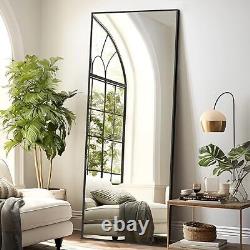 NeuType Full Length Mirror Standing Hanging or Leaning Against Wall, Large Re