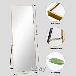 NeuType Full Length Mirror Standing Hanging or Leaning Against Wall, Large Rec