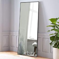 Neutype Full Length Mirror Standing Hanging or Leaning against Wall, Large Recta