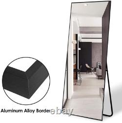 Neutype Full Length Mirror Standing Hanging or Leaning against Wall, Large Recta